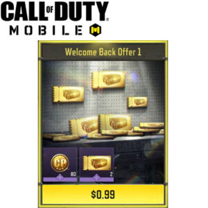 آفر Welcome Back Offer 1